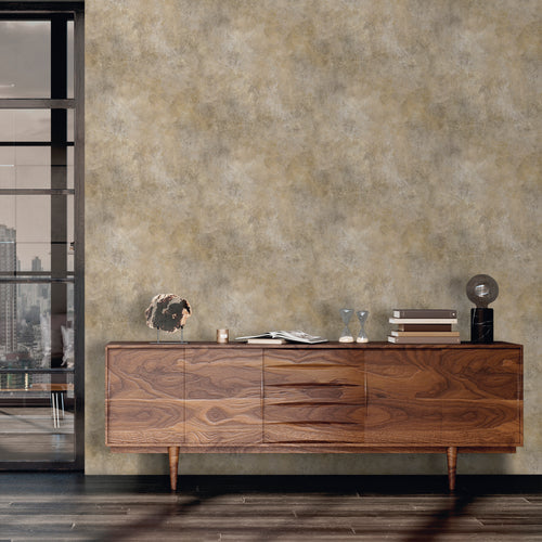 Sanders & Sanders behang betonlook zand beige - 53 cm x 10 m - 640071