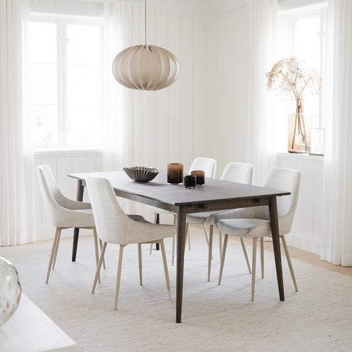 Rowico Home Sierra Eetkamerstoel Licht Beige - Beige Poten - vtwonen shop