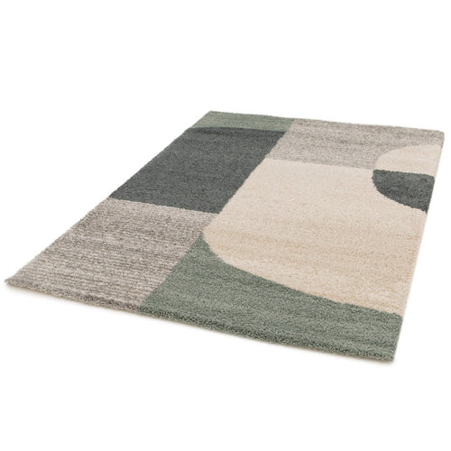AFK Living vloerkleed Bauhaus - zeer zacht - groen - 80 x 150 cm