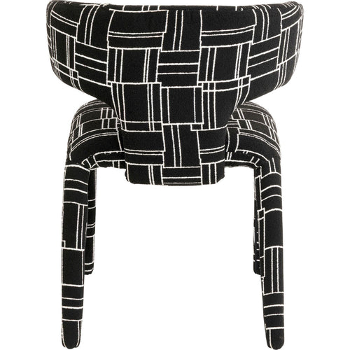 Kare Design Stoel Tobi Trio zwart