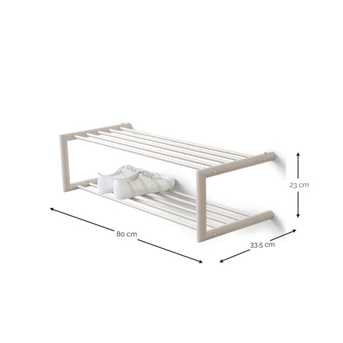 Spinder Design schoenenrek Soenz - Silky Taupe - 6 paar schoenen