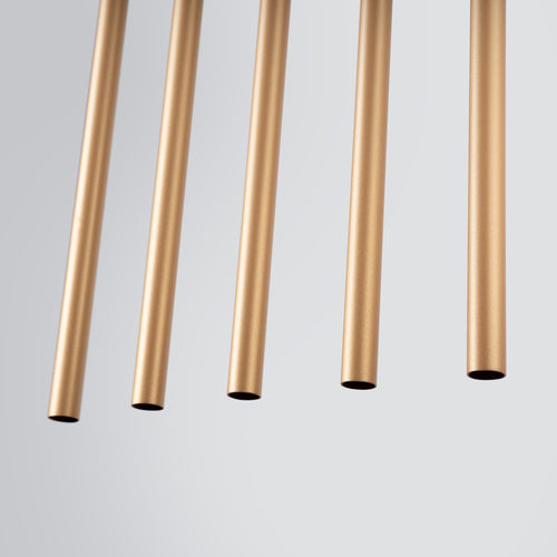 Sollux Lighting Hanglamp PASTELO 5L goud - 45x5x110cm