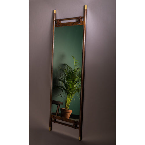 Dutchbone Riva Spiegel Staand/ Passpiegel Rechthoekig 59,5x180 - Goud