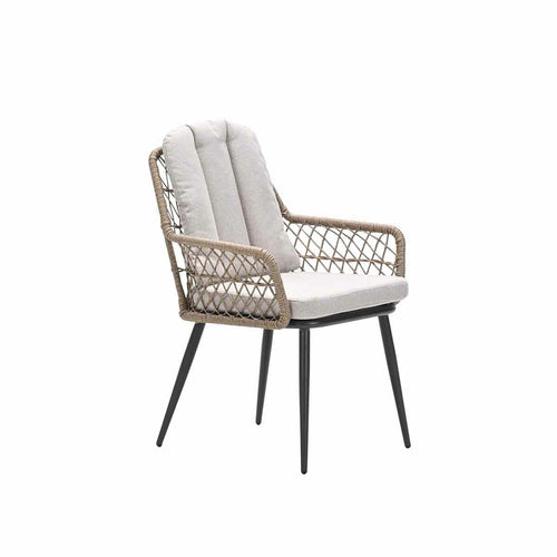 Garden Impressions lounge dining stoel Kalibo - donker grijs - vtwonen shop