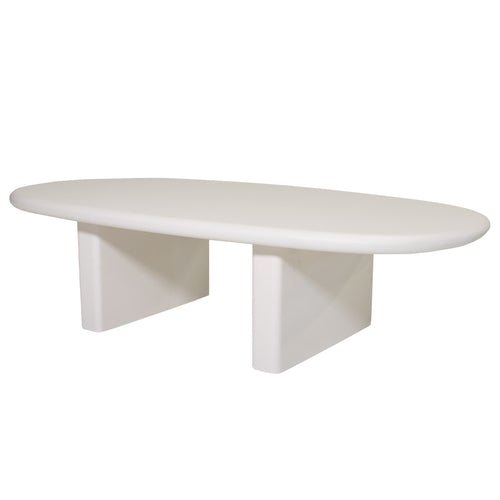 Giga Meubel Salontafel Gin - Deens Ovaal - MDF - 130 x 65cm - vtwonen shop