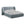 LaMiaSofa Bed met opbergruimte Trieste - velours - lavendel - 210x215x110