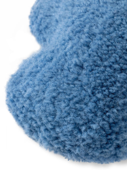 benuta kussen Lumi - blauw - 30x50 cm