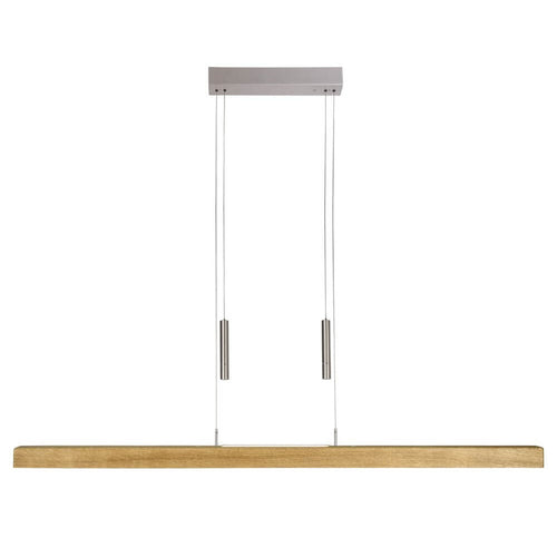 Herzblut hanglamp Leonora - 2 lichts - 121  x  160   cm - mat-chroom - vtwonen shop