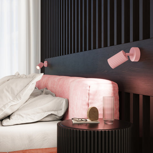 Sollux Lighting Plafondlamp KARBON 3L roze - 45x6,5x16,5cm