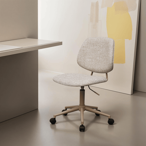 Furnhouse bureaustoel Alto - Beige - Stof (Bouclé) - 57x60x82