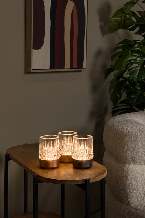 Lucide tafellamp LILY - Geïntegreerde LED - Koper