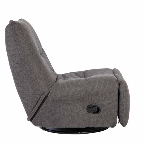 Starfurn  fauteuil Lazy - grijs - 103x82x96cm