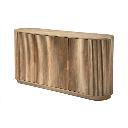 Calicosy - Dressoir ACHILLE - licht hout 160x40x76 cm