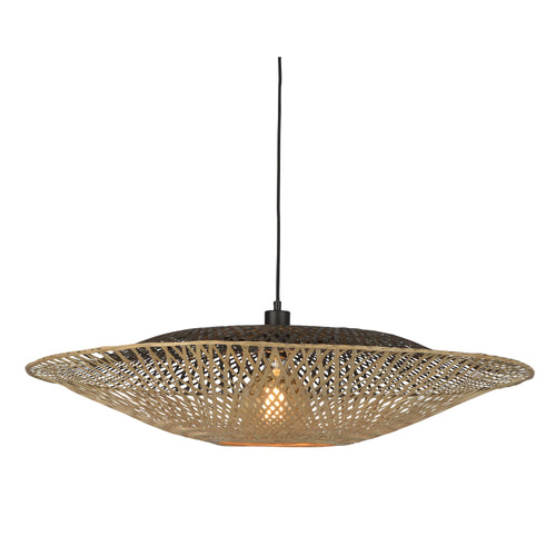 GOOD&MOJO hanglamp Kalimantan - bruin - Ø87cm - vtwonen shop