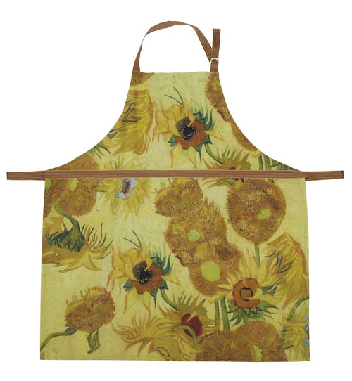 Beddinghouse x Van Gogh Museum kitchen accessoires other Sunflower Apron - One size cm - geel - vtwonen shop