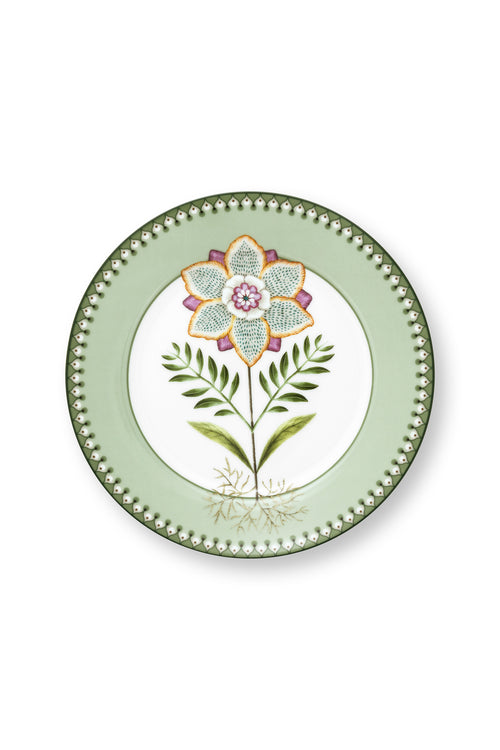 Pip Studio - Borden - Lily & Lotus - Lichtgroen - 21 cm - Set van 6
