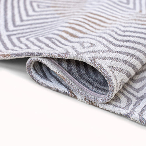 Louis De Poortere vloerkleed Oyster White - grijs - 280x390cm - vtwonen shop