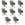 Home Deluxe ALUNA chenille eetkamerstoel met armleuningen - set van 8 beige