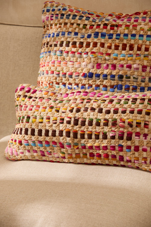 Calma House Kussenhoes Cando - Meerkleurig - 30x60