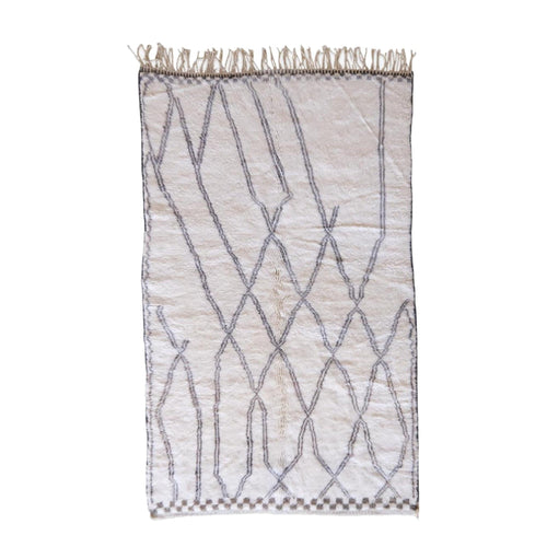 AFK Living vloerkleed Berber - handgemaakt - Wol - 152 x 260 cm
