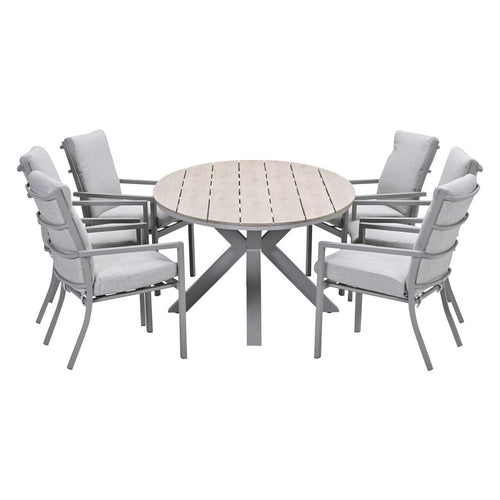 Garden Impressions tuinset Senja - Tulli - valley sand - 220x115 cm - 7-delig