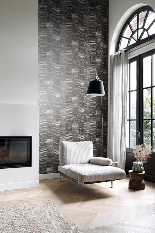 Origin Wallcoverings behang marmer motief zwart - 53 cm x 10,05 m - 337250 - vtwonen shop