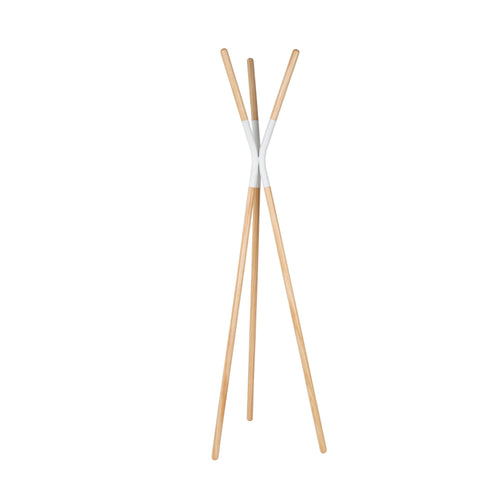 Zuiver Pinnacle Driepoot Kapstok Staand Wit