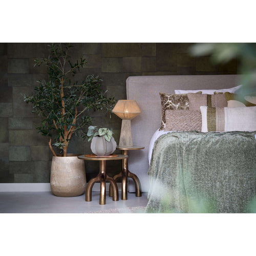 Light & Living tafellamp Fugia - groen - Ø30cm - vtwonen shop