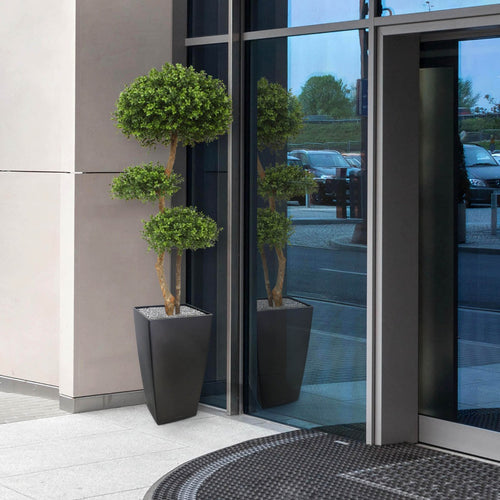 Maxifleur Buxus bol deluxe x3 kunstplant 140cm - UV bestendig