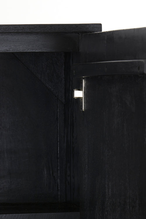 Light & Living kast ABAGE - 120x40x180cm - zwart