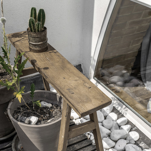 Raw materials bankje Java Carpenter - teakhout -  40 cm