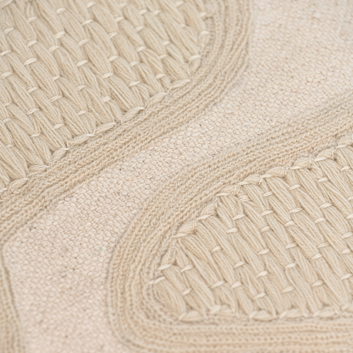 Urban Nature Culture kussen Kedi, off white - 50 * 50 cm