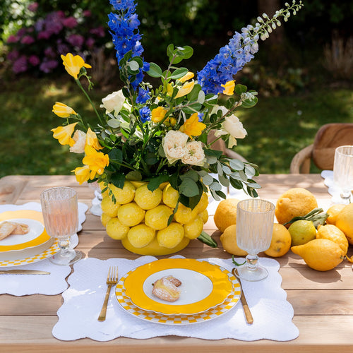 Kare Design Vaas citroenen geel 19cm - vtwonen shop