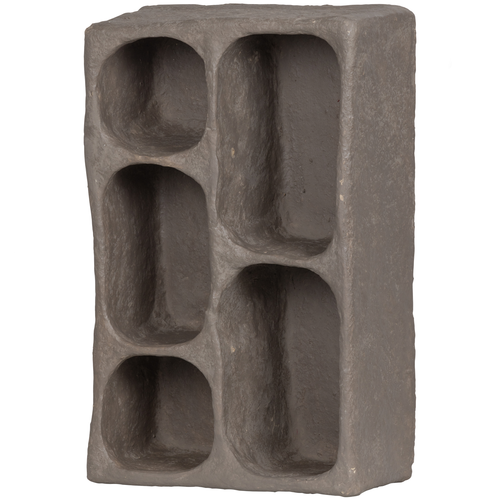 WOOOD wandkastje Clay - Papier Mache - Grijs - 70x45x23 - vtwonen shop