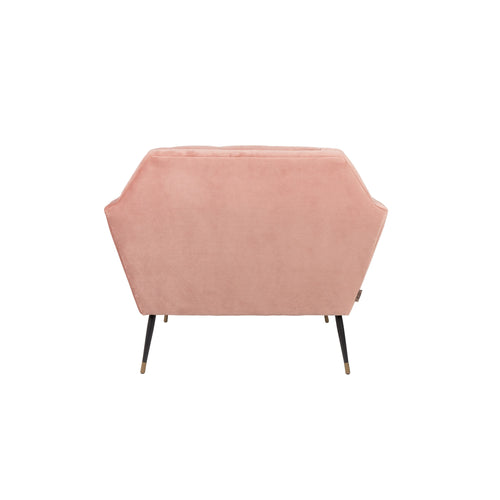 Dutchbone Kate Loungestoel Roze Clay - vtwonen shop