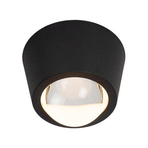 Lucide plafonnière RIGON - Geïntegreerde LED - Zwart