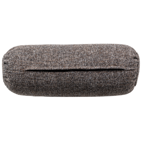 WOOOD rolkussen Baggy - Geweven Stof - Warmgrijs Melange - 23x50x23