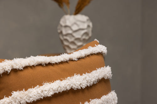 Rebellenclub Kussen Haka - Bruin - vtwonen shop