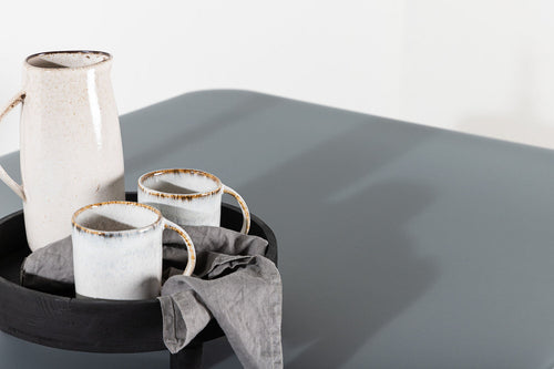 Rebellenclub Rechthoekige Tuintafel Amary - 160 x 90cm - Wit - vtwonen shop