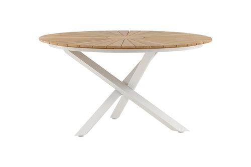 Rebellenclub Ronde Tuintafel Tonga - ø140cm - Wit - vtwonen shop