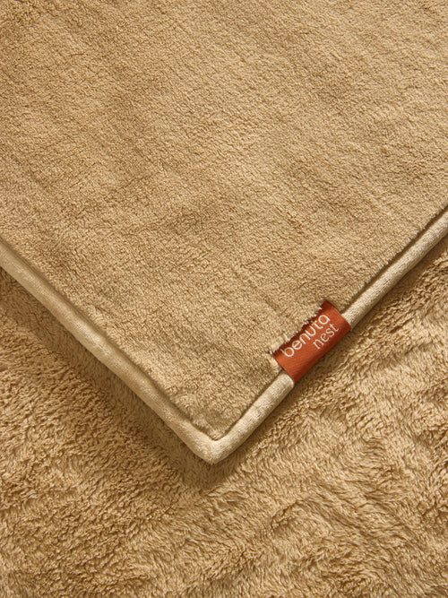 benuta deken Cosi - beige - 200x220 cm
