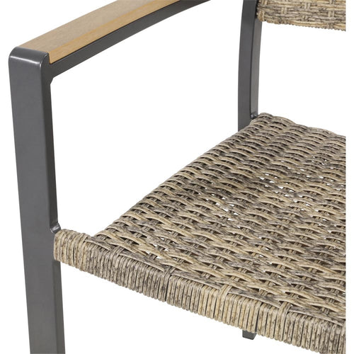 Lesli Living bistrostoel Arezzo - zwart - 57x62x87cm