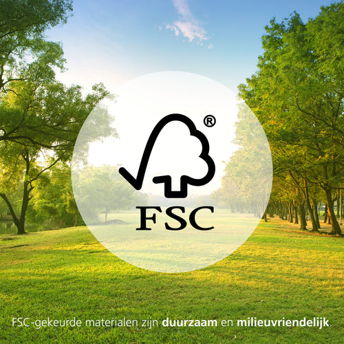 EGLO tafellamp Summerhill - e27 - papier/staal - wit/bruin - vtwonen shop