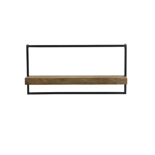 Light & Living wandplank Maddison - bruin - 60x15x30cm
