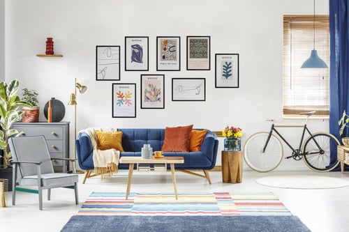 Zwarte lijst met kader 40x30 Tekening van Picasso - vtwonen shop