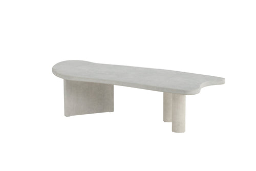 Rebellenclub  Viktrup Salontafel - 160 x 60 - Lichtgrijs