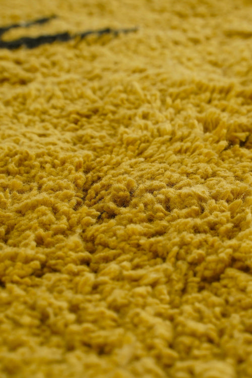 In The Mood Collection Vloerkleed Tijger - L180 x B120 cm - Katoen - Geel - vtwonen shop