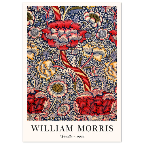 Artfulprints  William Morris - Wandle   poster A4 21x29.7 cm - vtwonen shop