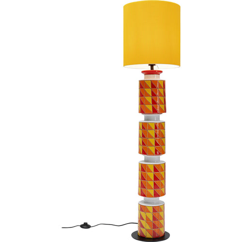 Kare Design Vloerlamp Hit Parade geel - vtwonen shop