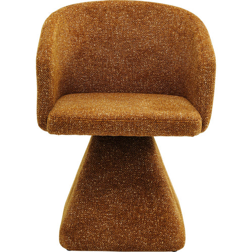 Kare Design Draaistoel met armleuningen Melli bruin